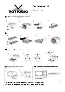 Быстрый старт принтера Р130 RU 260202